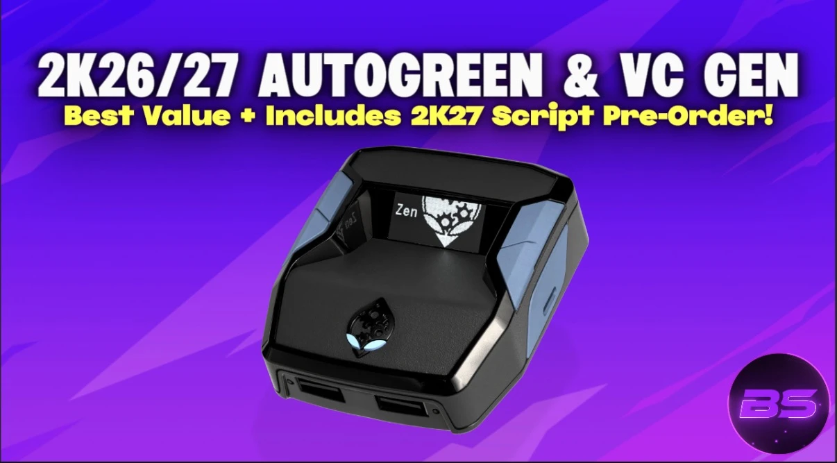 2K26 & 2K27 AUTOGREEN + VC SCRIPTS IN ONE PURCHASE (INCLUDES 2K27 SCRIPT PRE-ORDER!)